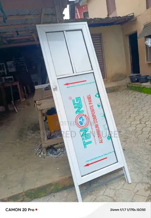 Durable Aluminium Toilet Doors