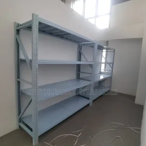 4 Adjustable Heavy-Duty Shelving Thickened Warehouse Rack