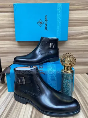 Steve Riot Leather Boots