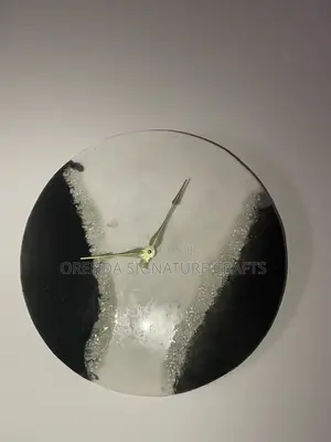 Luxury Handmade Resin Wall Clock