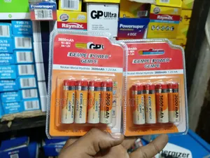 Original Gempe Power 3600mAH AA+ Batteries Ni-Mh 1.2v