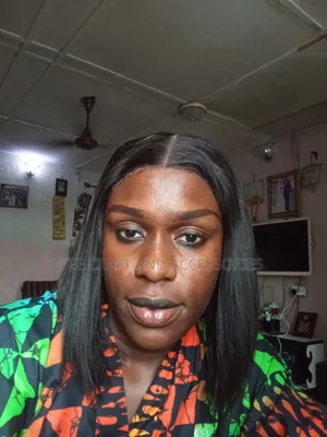 10 Inches Bone Straight Wig With 5 by 5 Closure