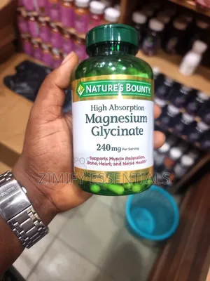 Nature’s Bounty — High Absorption Magnesium Glycinate 240mg