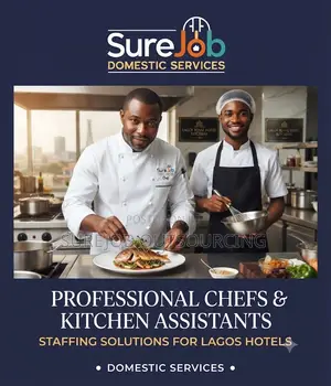Professional Chefs Kitchen Assistants for Lagos Hotels