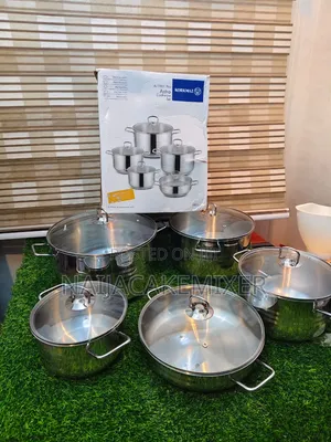 Brand New Big Set of Stainless Steel Cookware