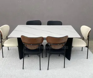 Exquisite 6 Seater Marble Dining
