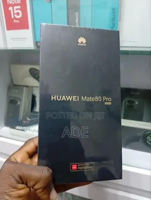 New Huawei Mate 80 Pro 5G 512 GB Black