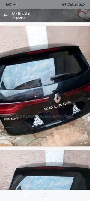 Boot for RENAULT KOLEOS 2022 MODEL