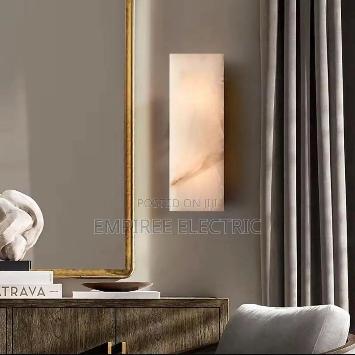 Spanish Marble LED Rectangular Wall Lamp
