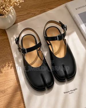 Maison Margiela Unisex Tabi Split Toe Mary Jane Shoes