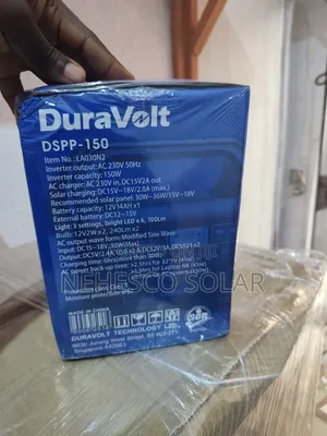 Duravolt Solar Generator 150W – Portable Power for Home Office