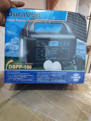 Original Duravolt DSPP-150 Mini Solar Generator for Everyday Backup