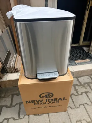 20L New Ideal England Stainless Steel Waste Bin