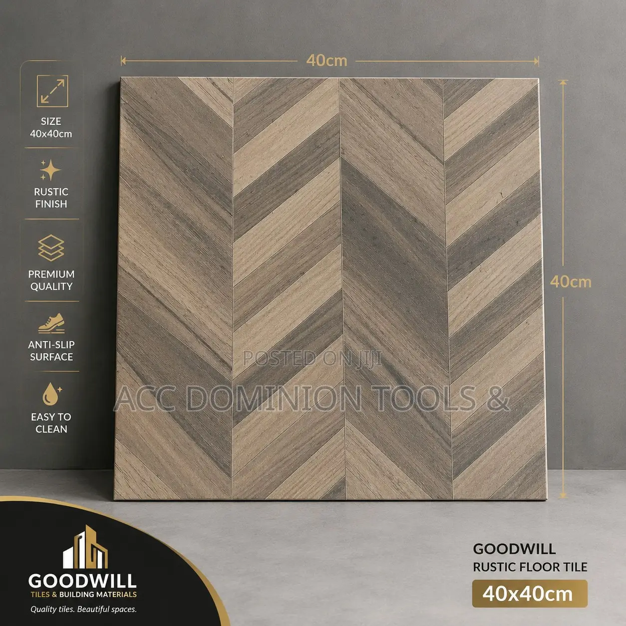 40x40 Goodwill Rustic Floor Tiles