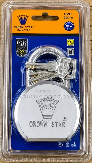 Original Crown Star Padlock