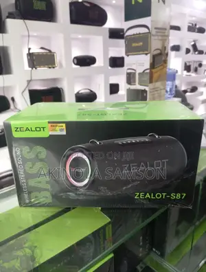 Zealot S87 Bluetooth Party Speaker High
Powerful 80W Subwoofer