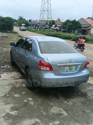 Toyota Yaris 2008 Blue