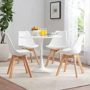 Dining Table With 4 Sitters Wooden Legs