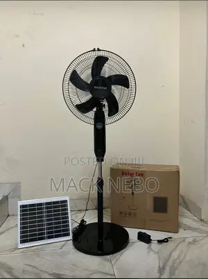 Original Solar Rechargeable Fan