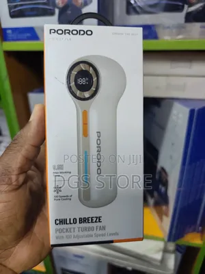 Porodo Chillo Breeze Pocket Turbo Fan
