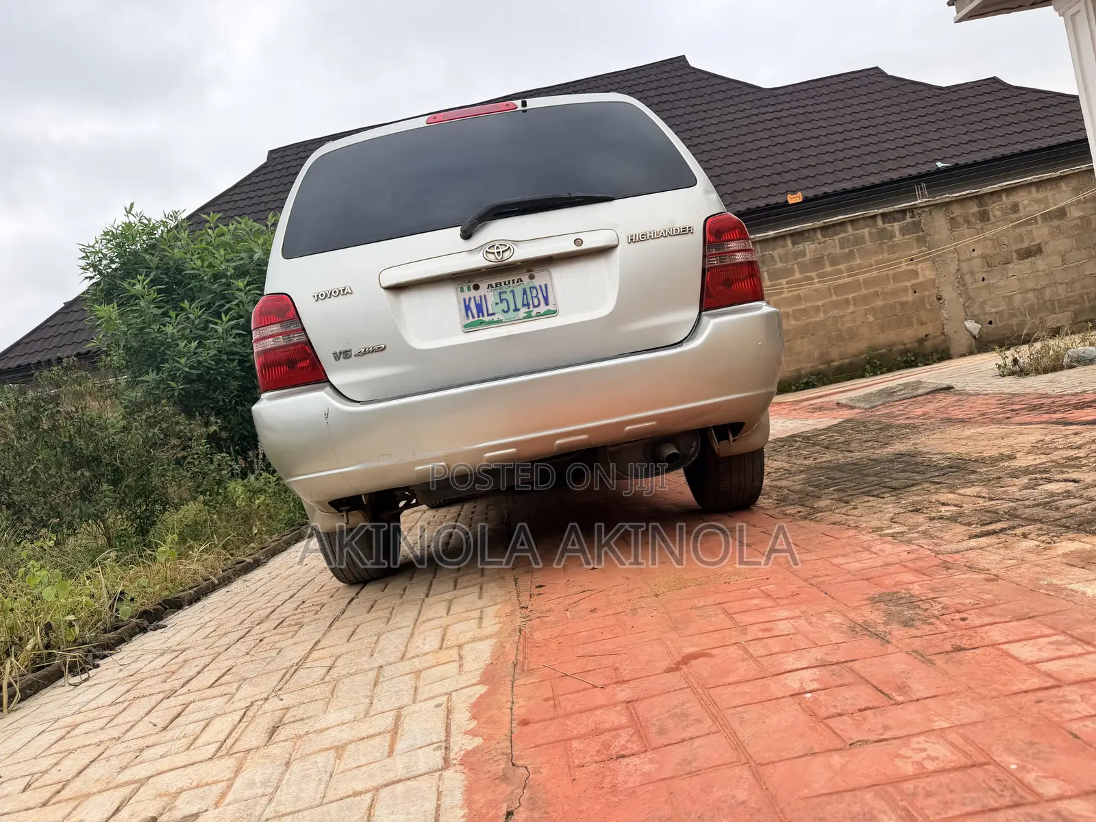 Toyota Highlander 2003 Silver