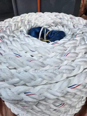 64mm 8-Strand Polypropylene Mooring Rope – Marine Grade