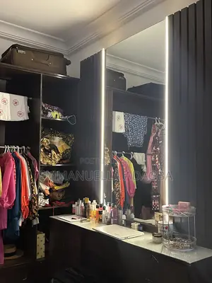 Bedroom Set With LED Mirror and Bed Frame