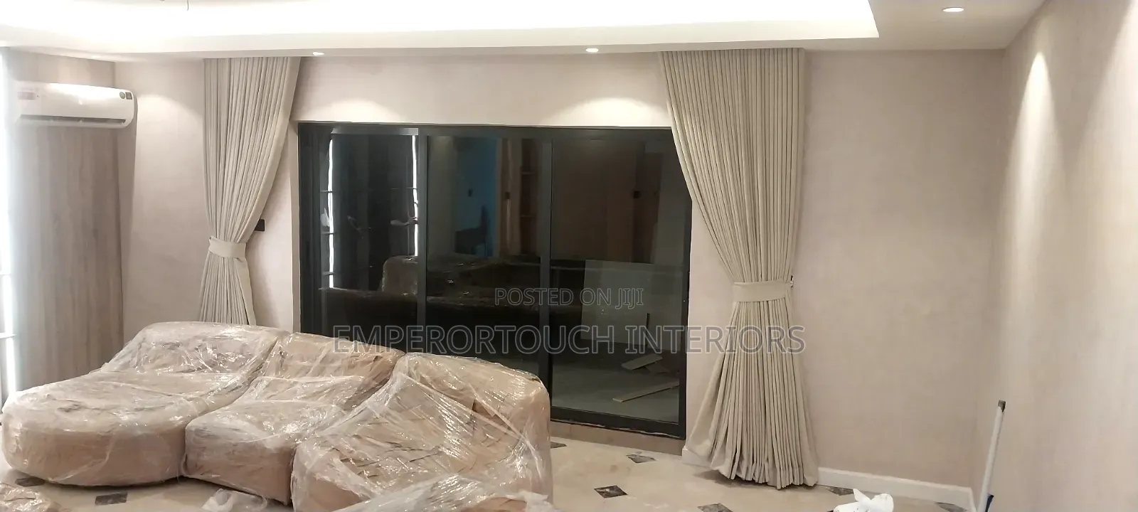 Grey Colour Curtains