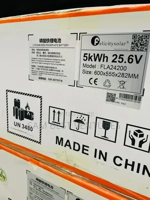 5kwh 25.6kwh Felicity Solar Lithium Batteries