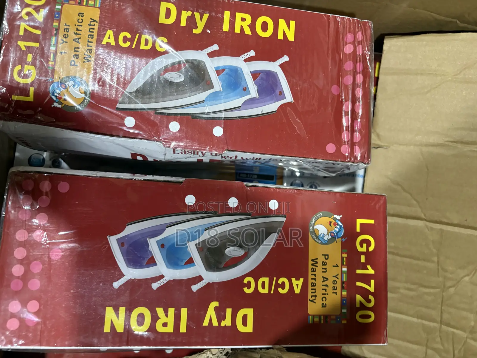 Dry Solar Iron