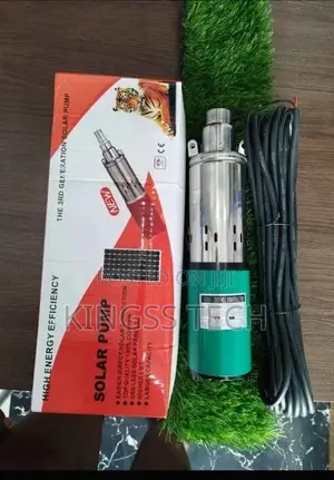 Solar Powered Submersible Water Pump DC 12v-48v/0.75hp for Deep Wells