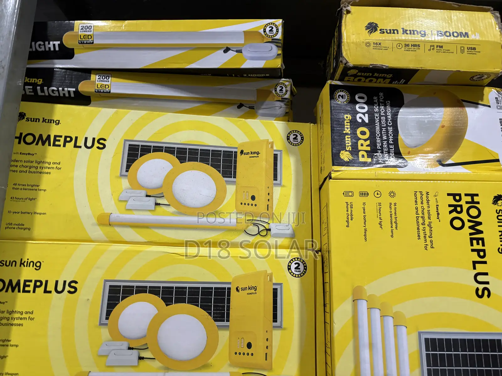 Pro 200 Sun King Homeplus With Panel