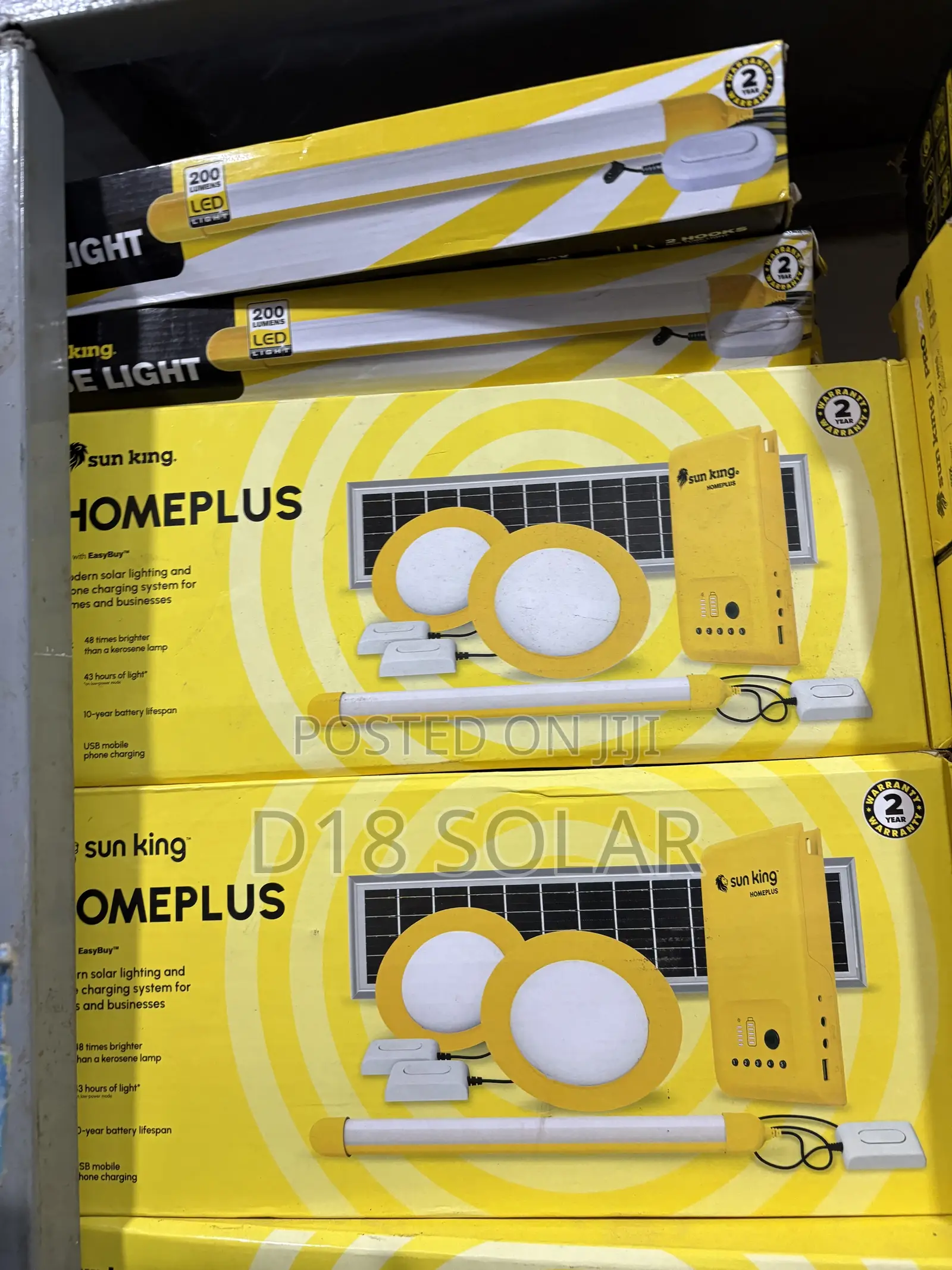 Pro 200 Sun King Homeplus With Panel