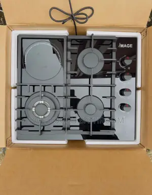 Built-in 3 Gas 1 Electric Burner Glass