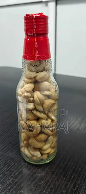 Glass Bottle -Cashew