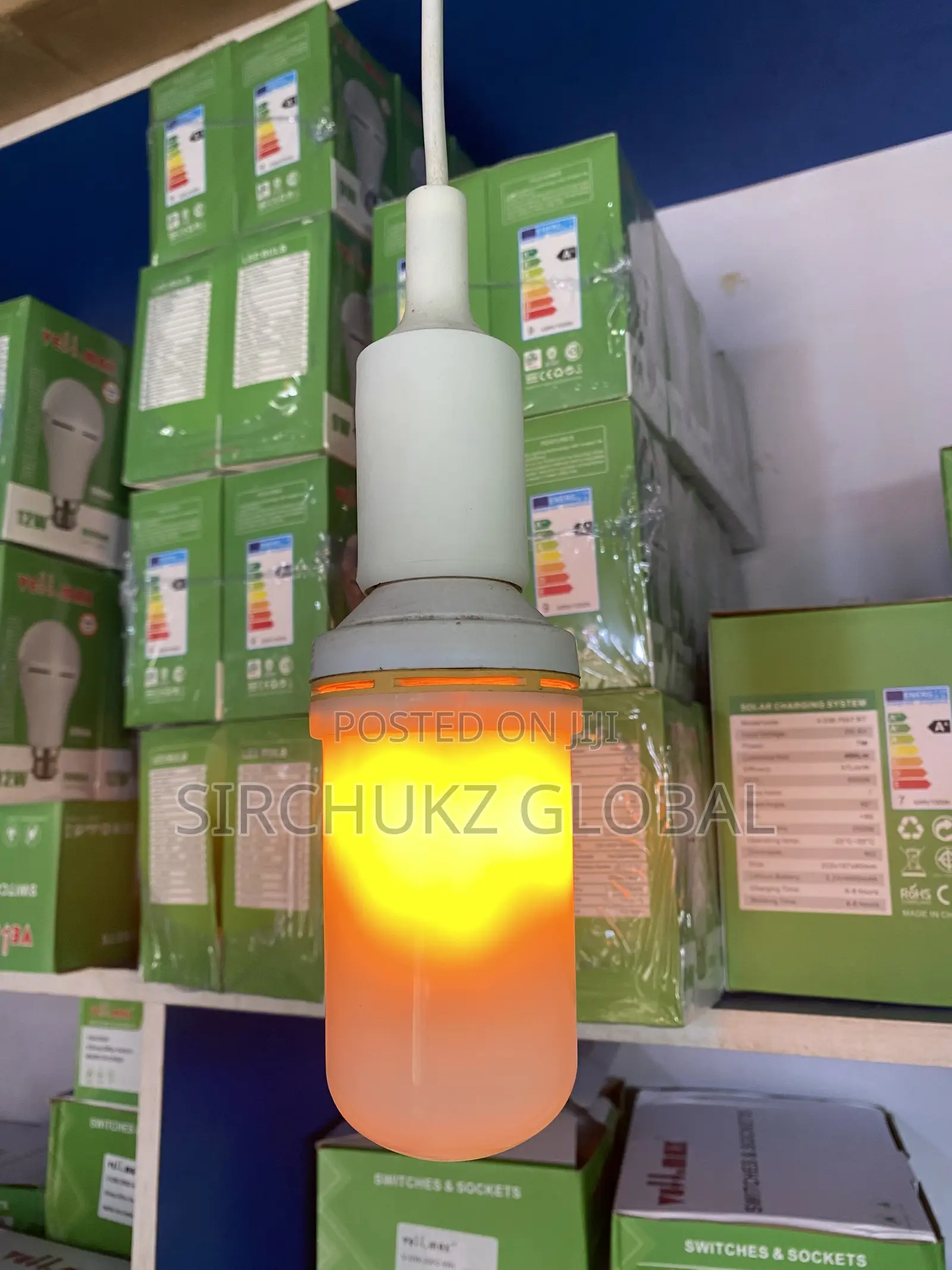 Fire Flame Bulb