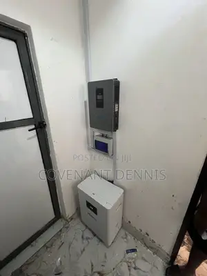 Haisic 4kva 24v Inverter With 8kwh 24v Lithium Battery Full Set Up