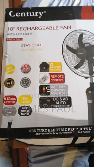 Rechargeable Fan