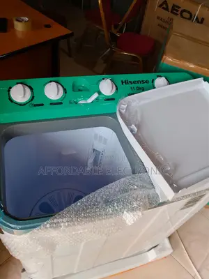 Hisense 11kg Powerful Twin Tub Washing Machine