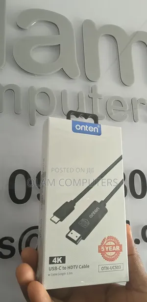 Onten USB-C to HDTV Cable Otn--Uc503