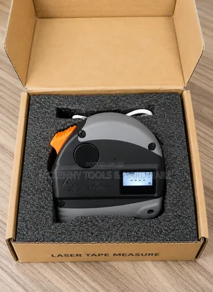 2-in-1 Digital Laser Tape Finder Measure