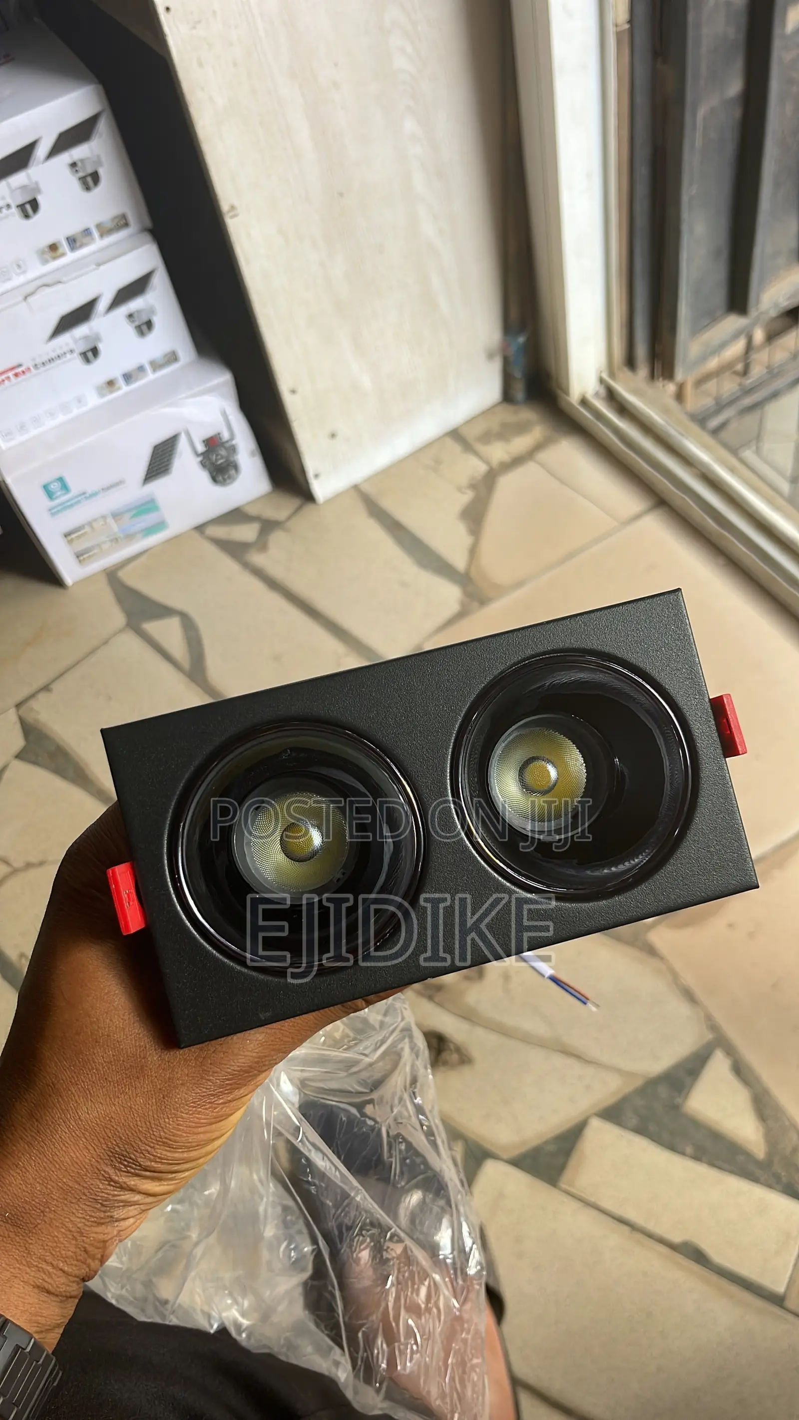 7x7w 3 Colors Recess Light
