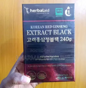 Herbalaid Korean Red Ginseng Extract Black 240G