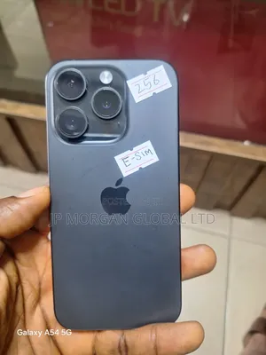 Apple iPhone 15 Pro 256 GB Black