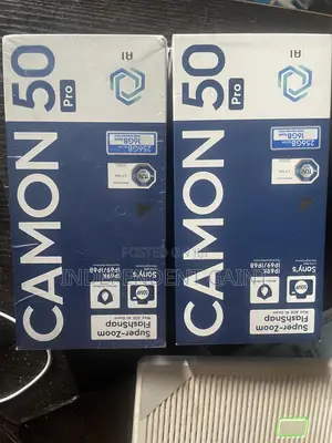 New Tecno Camon 50 Pro 256 GB Silver