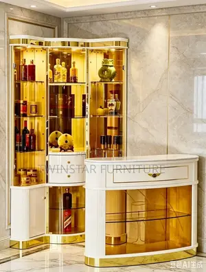 New Modern Luxury Wine Bar Cellar With Counter