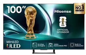 Hisense TV Uled 100 Inch U7q Smart Mini Led VRR Gaming TV