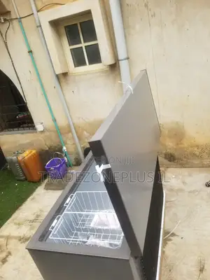Deep Cooling 420L Silver Freezer