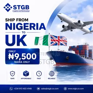 Shipping Cost From Nigeria to UK – ₦9,500 Only
