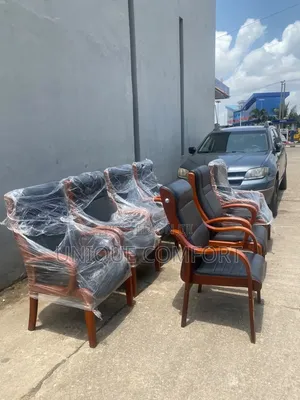 Very Sturdy Full Padded Pastors/Conference Leathers Chairs Each